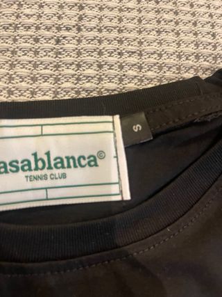 Camiseta Casablanca Talla S Negra Nueva