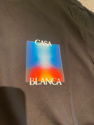 Camiseta Casablanca Talla S Negra Nueva