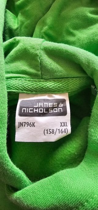 Felpa verde Nuova Atletica 92 ragazzi