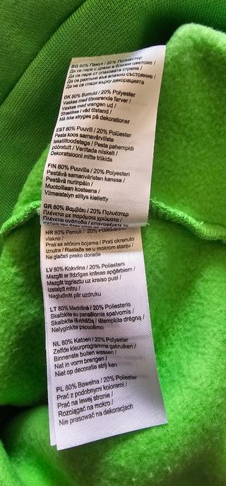 Felpa verde Nuova Atletica 92 ragazzi