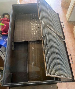 Barbacoa metálica a medida