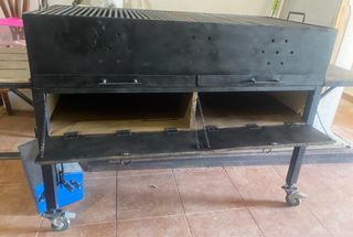 Barbacoa metálica a medida