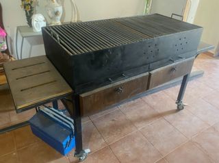 Barbacoa metálica a medida