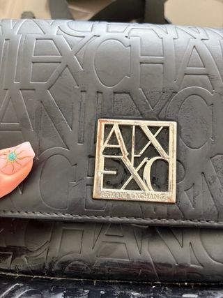 Mochila negra Armani Exchange