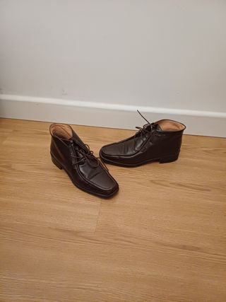Botines Muxart Piel Marrón