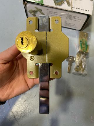 Fechadura Segurança Amig 4E-5 Cilindro Europerfil