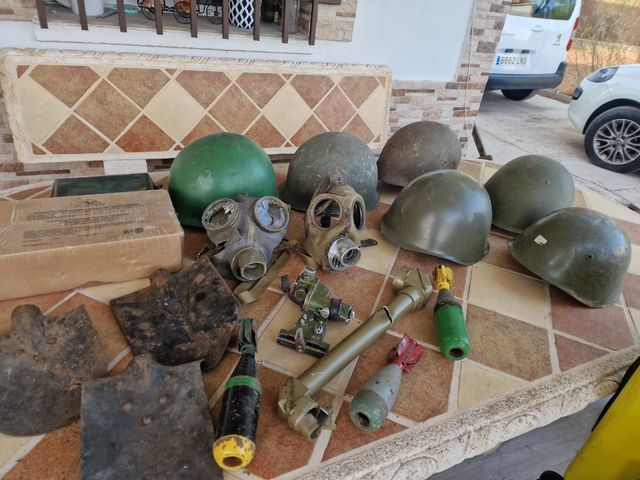 Lote efectos militares