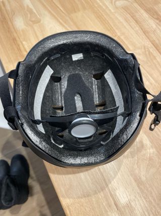 Casco Skate Btwin Negro