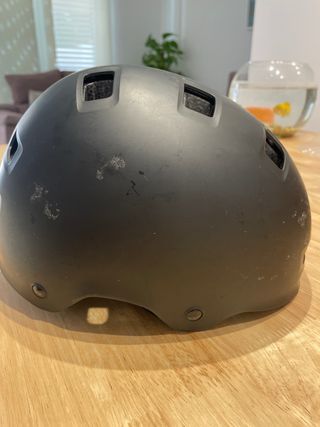 Casco Skate Btwin Negro