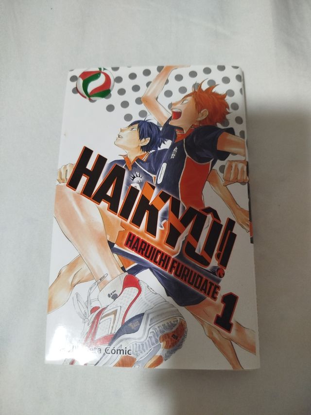 Mangas Haikyuu (1-4 y 10)