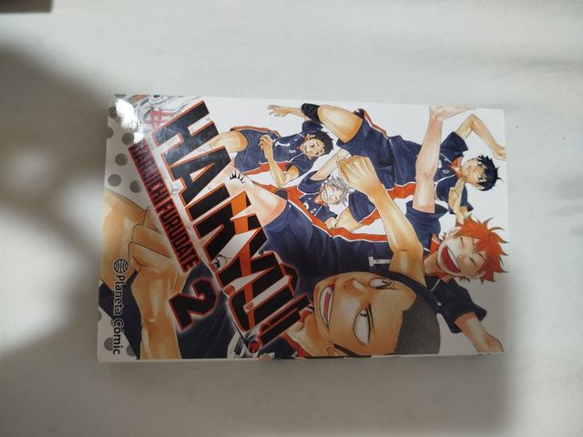 Mangas Haikyuu (1-4 y 10)
