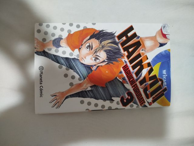 Mangas Haikyuu (1-4 y 10)