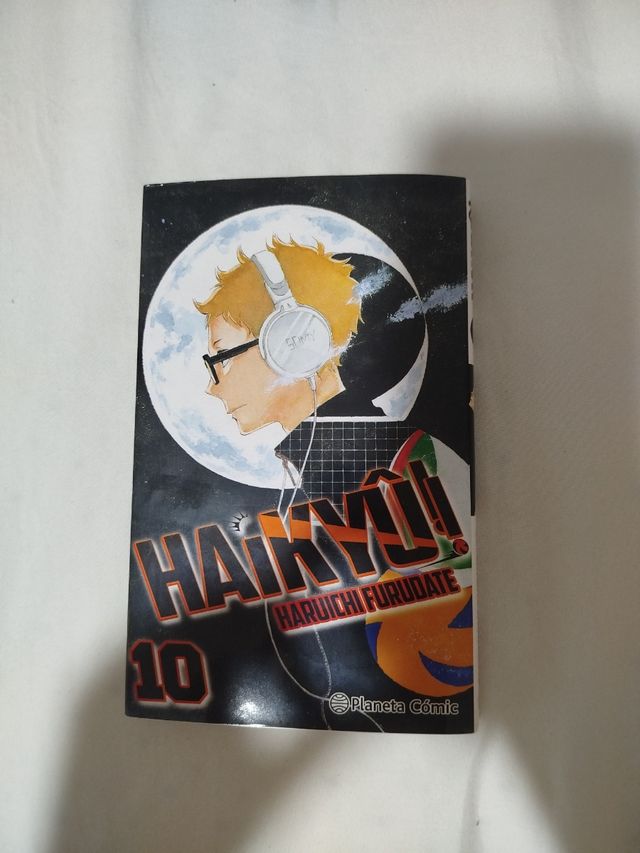 Mangas Haikyuu (1-4 y 10)