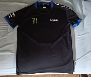 Camiseta Yamaha Racing Negra