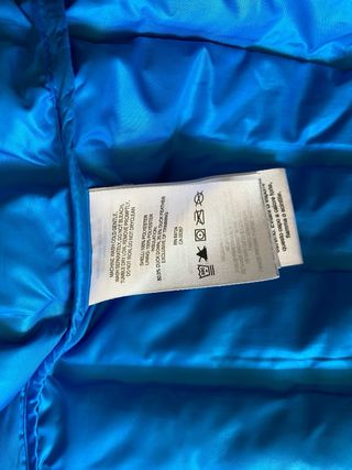 Chaleco Columbia Negro/Azul Talla XL