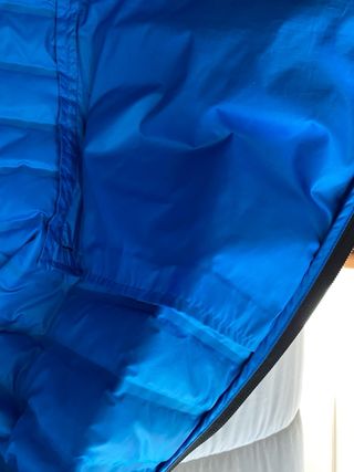 Chaleco Columbia Negro/Azul Talla XL