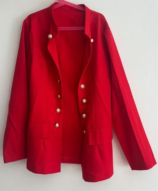 Chaqueta Roja Mujer