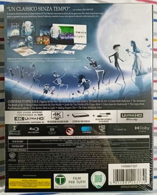 La novia cadáver. Ed. colec. (4K-UHD y bluray)