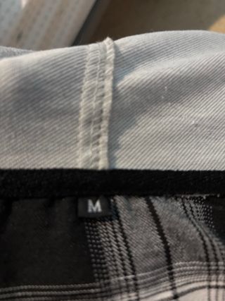 Camisa a cuadros con capucha