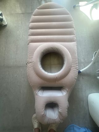 Colchón hinchable para embarazadas