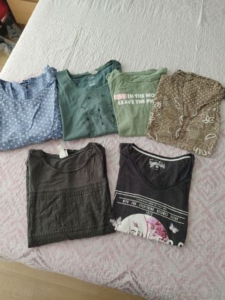 Lote 6 Camisetas Talla XL