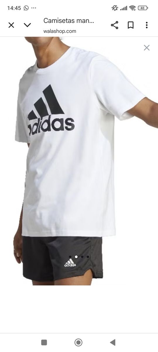 TALLAS GRANDES Camiseta ADIDAS Nueva