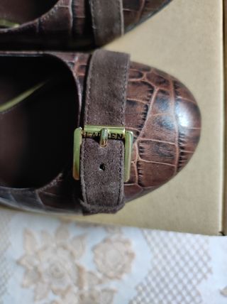 Bailarinas Ralph Lauren Marrones