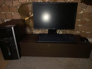 PC Sobremesa HP Negro Completo