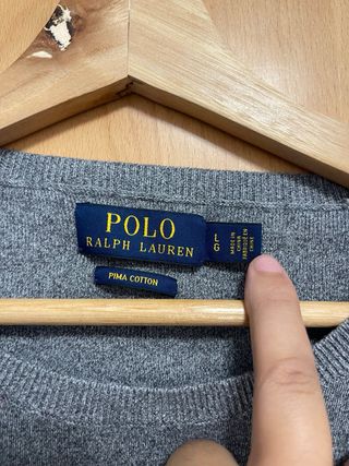 Jersey Polo Ralph Lauren Gris