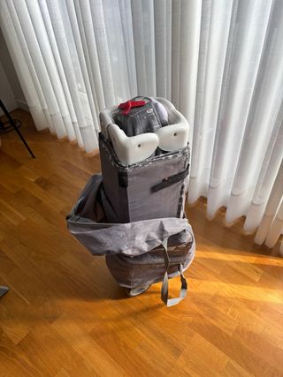 Cuna de viaje plegable