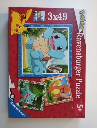 Puzzle Ravensburger Pokémon 3x49 (+5 años)