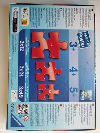 Puzzle Ravensburger Pokémon 3x49 (+5 años)