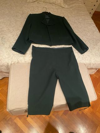 Traje Llorca Adulto Verde Botella