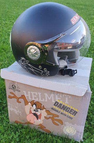 Casco Moto Sylvester Looney Tunes