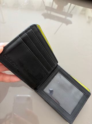 Cartera negra Calvin Klein para hombre 