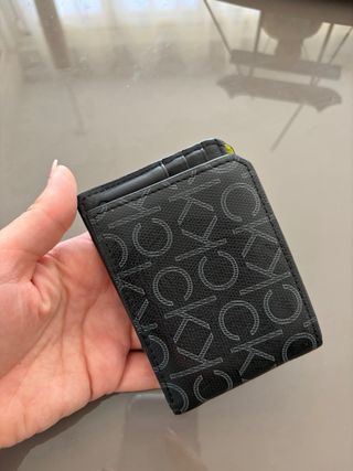 Cartera negra Calvin Klein para hombre 