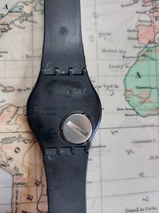 Swatch GB101 Black Magic (1983) non funzionante