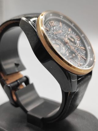Reloj Fossil Negro y Dorado