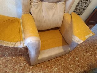 Sillón Relax Beige Tela