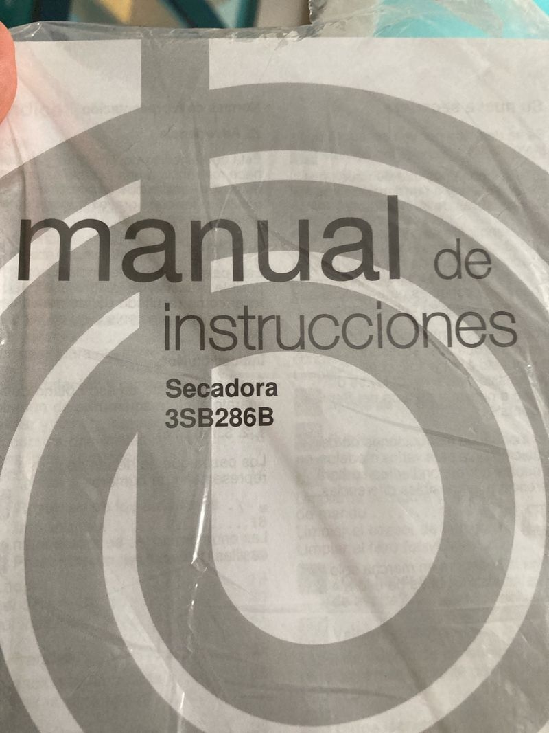 Secadora Balay 3SB286B Manual de segunda mano por 50 EUR en Rivas