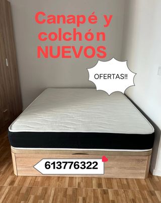 Canapés y colchones NUEVOS 