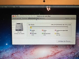 MacBook Air 13 2010 Plata