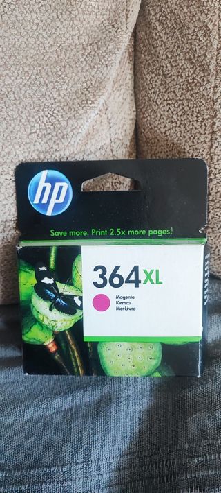 Cartucho Tinta HP 364XL Magenta y 2 cyan y yellow 