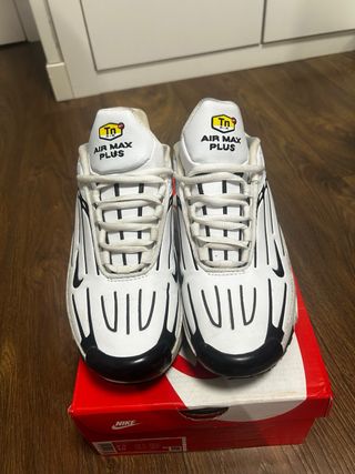 Nike Air Max Plus 3 Blancas y Negras