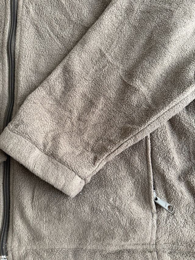 Chaqueta Polar Columbia Talla S Hombre Marrón