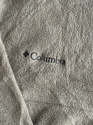 Chaqueta Polar Columbia Talla S Hombre Marrón