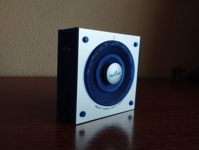 Radio portatil Spanair vintage FM/AM