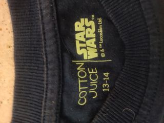 Camiseta Star Wars Bebé Yoda Azul Pijama 