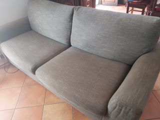 Divano letto 3 posti tortora