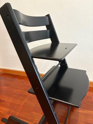 Silla Stokke Tripp Trapp Negra